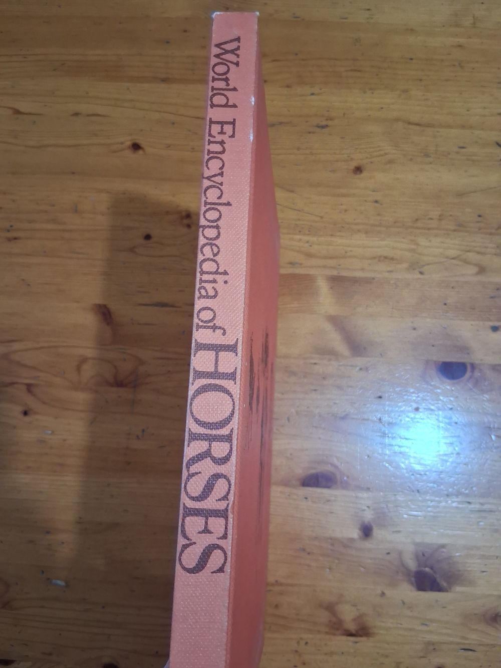 World Encyclopedia of Horses — Coral Hardcover Book